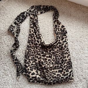 Target cowl neck top with neck scarf